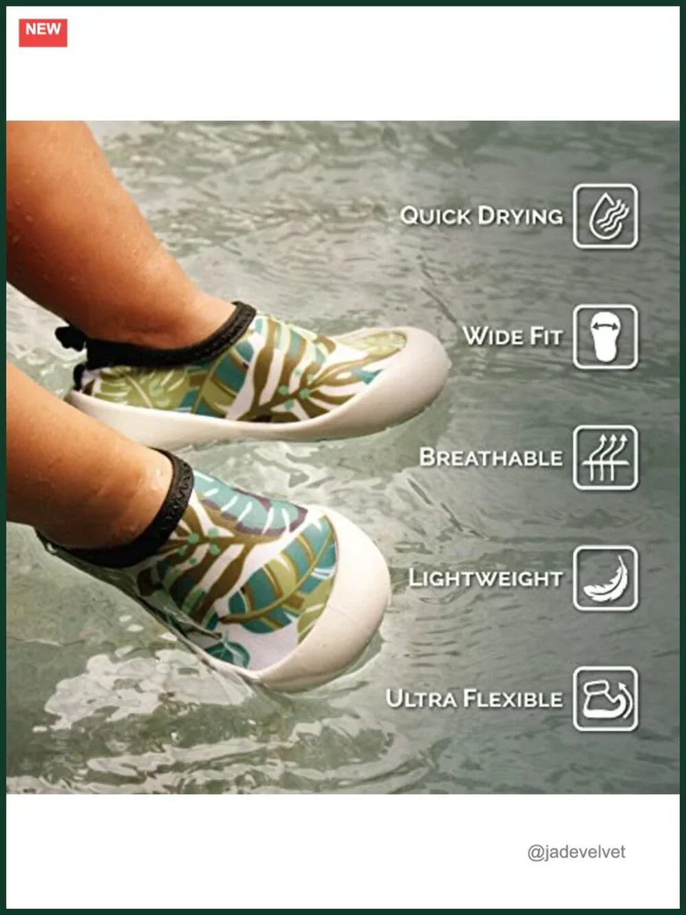 Quick-Dry Water Shoes with Flexible Soles for Baby & Toddler